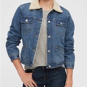 Gap - Sherpa lined denim jacket